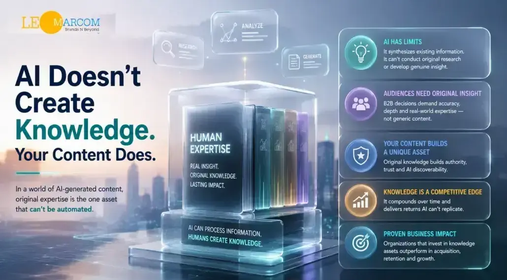 AI Doesn't Create Knowledge. Your Content Does.
