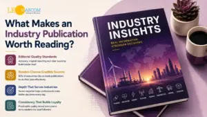 What Makes an Industry Publication Worth Reading?