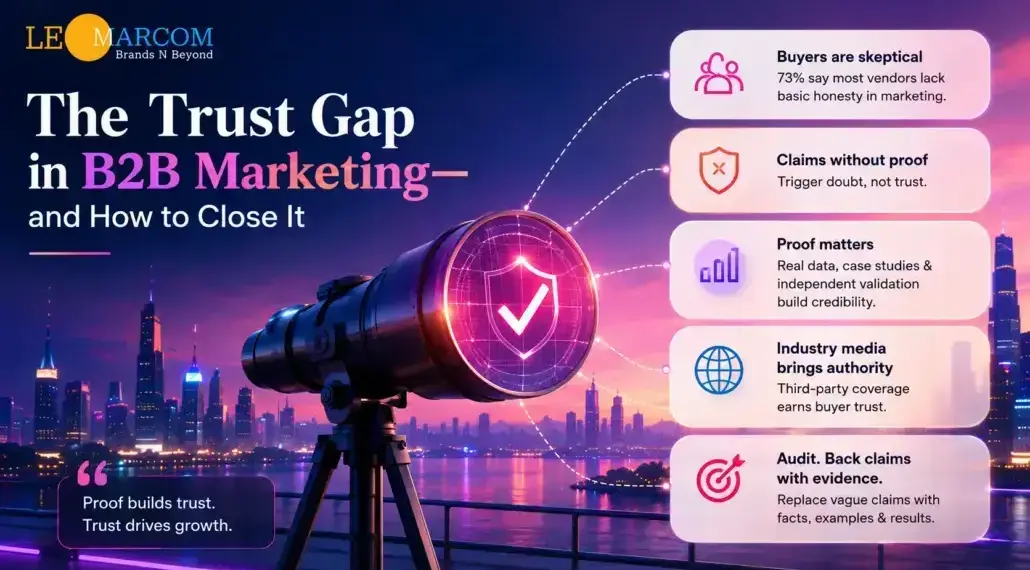 The Trust Gap in B2B Marketing—and How to Close It