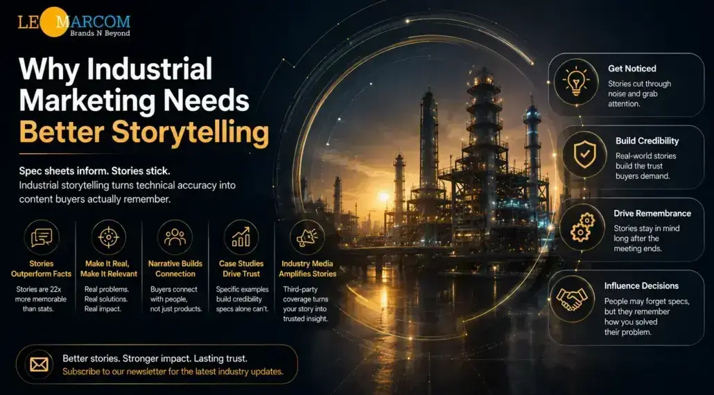 Why Industrial Marketing Needs Better Storytelling