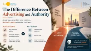 The Difference Between Advertising and Authority